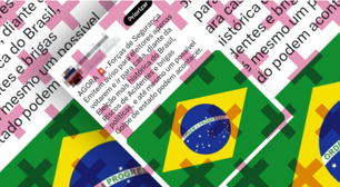 Post inventa alerta de segurança devido a riscos de 'acidente' e 'golpe' nas eleições